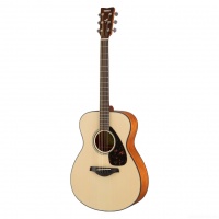 Yamaha FS820 N - акустическая гитара, корпус компакт, верхняя дека массив ели, цвет natural