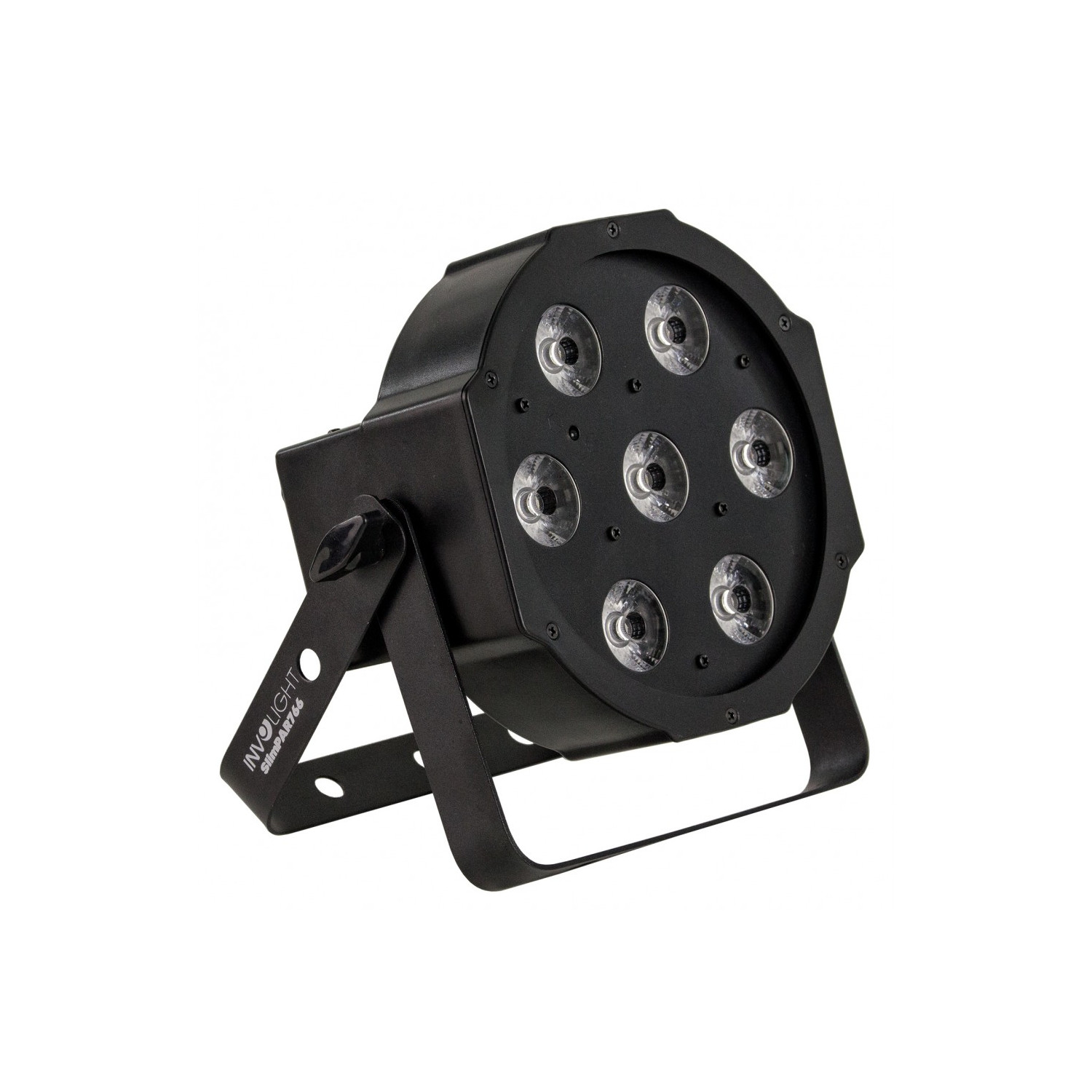 Involight SLIMPAR766- светодиодный прожектор 7x 6Вт. RGBWA/UV 6-в-1 мультичип.