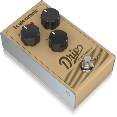 TC ELECTRONIC DRIP SPRING REVERB - ãèòàðíàÿ ïåäàëü, ýôôåêò ïðóæèííîé ðåâåðáåðàöèè