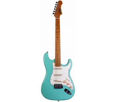 JET JS-300 SFG - ýëåêòðîãèòàðà, Stratocaster, êîðïóñ ëèïà, 22 ëàäà,SSS, tremolo, öâåò Sea Foam Green