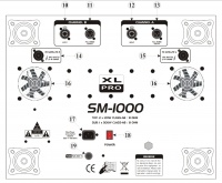 Xline SM-1000 Sub   15",  RMS/ 600/1200 ,  
