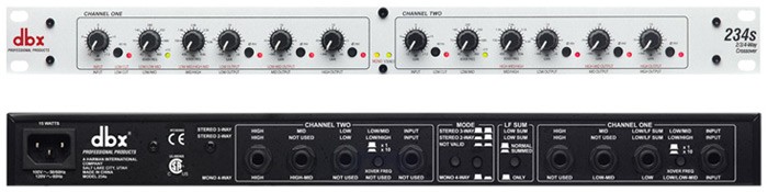 dbx 234S .  - 2  3 .  - 4 . / - 1/4" TRS