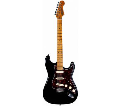 JET JS-300 BK - ýëåêòðîãèòàðà, Stratocaster, êîðïóñ ëèïà, 22 ëàäà,SSS, tremolo, öâåò BK