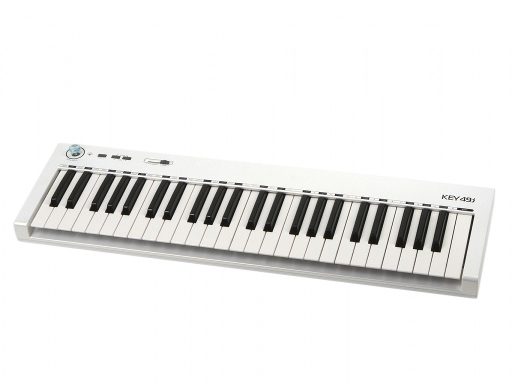 Axelvox KEY49j White 4- (49 )  MIDI  USB, 3 ,  (Pi