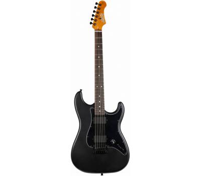 JET JS-400 MBK R - ýëåêòðîãèòàðà, Stratocaster, êîðïóñ òîïîëü çàïå÷åííûé, 22 ëàäà, HH, tremolo