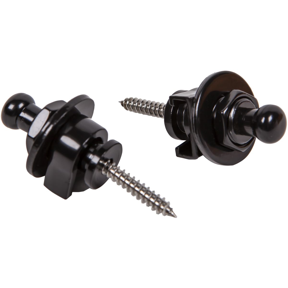 FZONE LK-01B êðåïëåíèå äëÿ ãèòàðíîãî ðåìíÿ Strap Lock (ïàðà), öâåò: ÷åðíûé