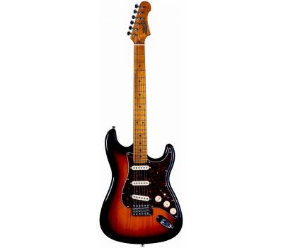JET JS-300 SB - ýëåêòðîãèòàðà, Stratocaster, êîðïóñ ëèïà, 22 ëàäà,SSS, tremolo, öâåò SB