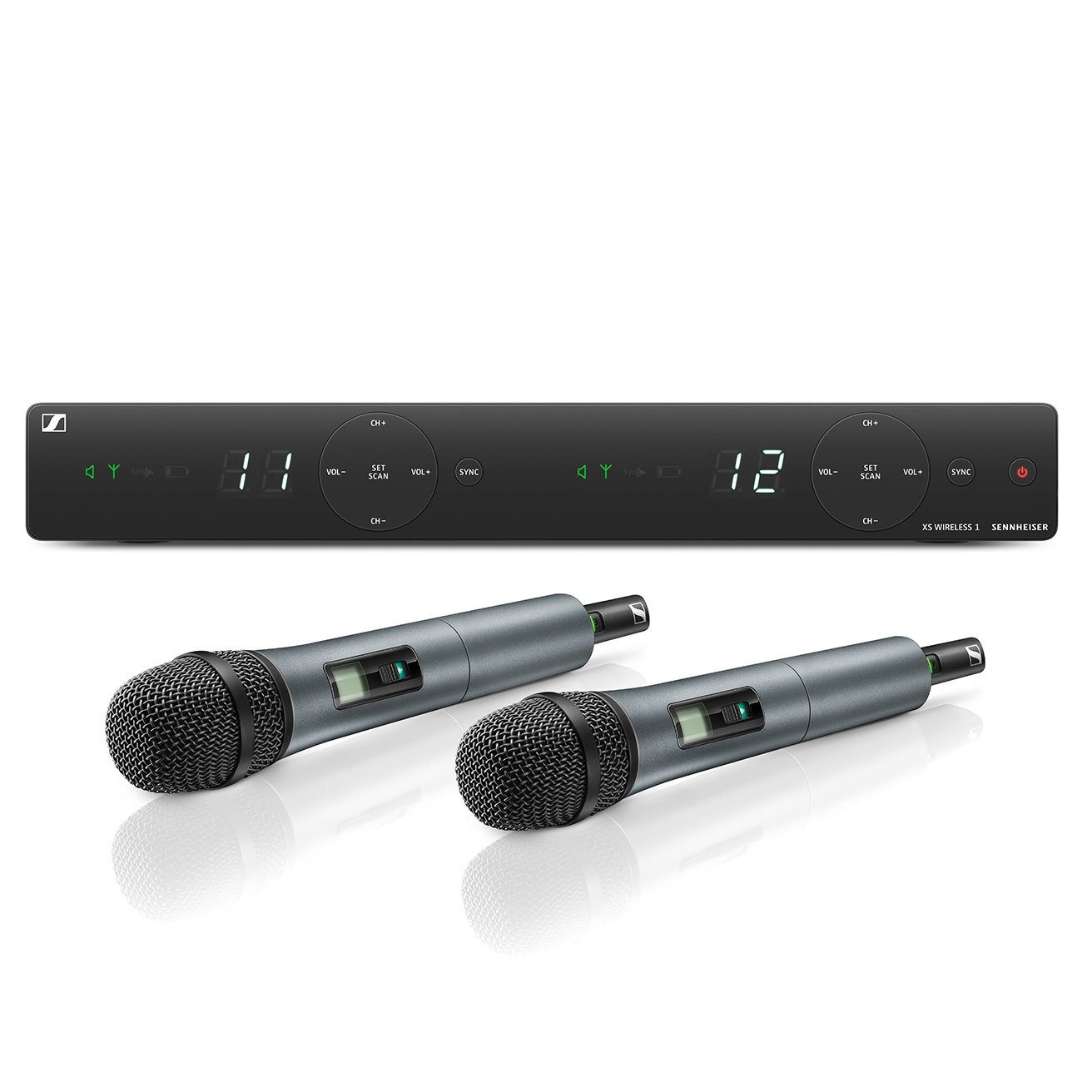 Sennheiser XSW 1-835 DUAL-A - 2-õ êàíàëüíàÿ ðàäèîñèñòåìà ñ 2-ìÿ ðó÷íûìè ïåðåäàò÷èêàìè