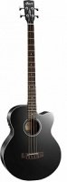 Cort AB850F-BK Acoustic Bass Series Электро-акустическая бас-гитара, с вырезом, черная