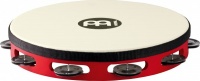 MEINL TAH1BK-R-TF - тамбурин 10", мембрана - синтетика, джинглы - черная сталь, корпус - дерево