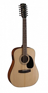 Cort AD810-12E-OP Standard Series Ýëåêòðî-àêóñòè÷åñêàÿ ãèòàðà, 12-ñòðóííàÿ, öâåò íàòóðàëüíûé