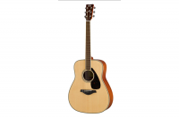 Yamaha FG820 NATURAL - акустическая гитара, дредноут, верхняя дека массив ели, цвет natural