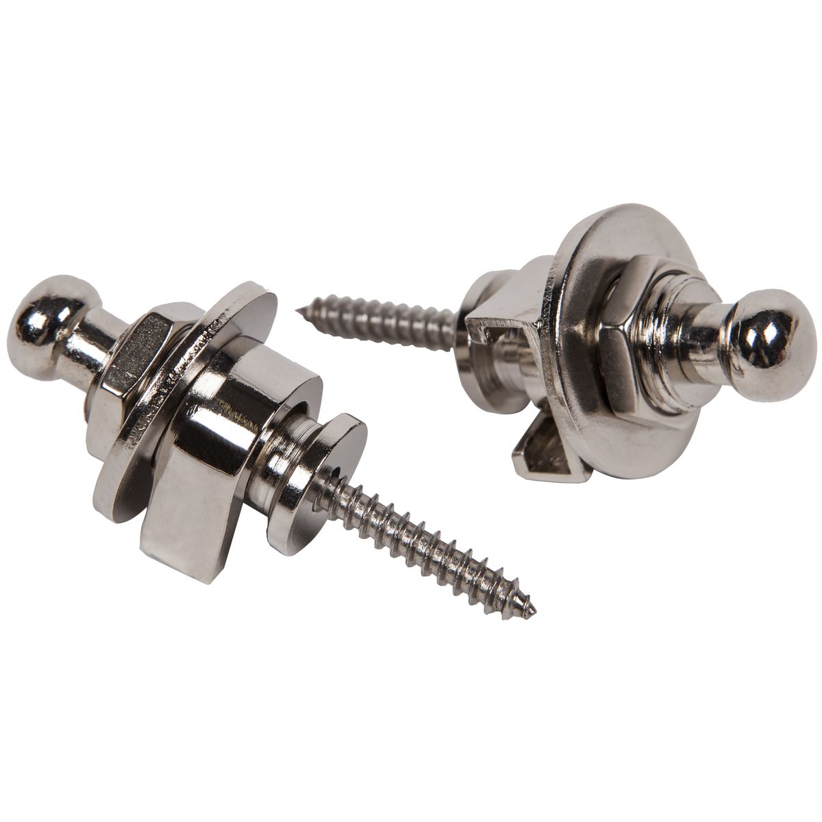 FZONE LK-01S êðåïëåíèå äëÿ ãèòàðíîãî ðåìíÿ Strap Lock (ïàðà), öâåò: ñåðåáðî