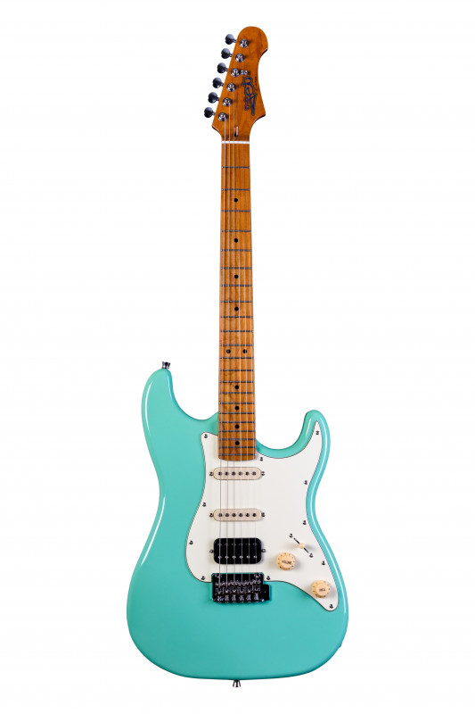 JET JS-400 SFG - электрогитара, Stratocaster, корпус липа, 22 лада, HSS, tremolo, цвет SFG