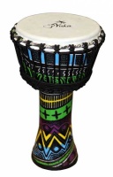 YUKA DJPC08-16 - джембе, веревочная настройка, размер: 8"(20см)-16"(40см), мембрана и корпус: пласти