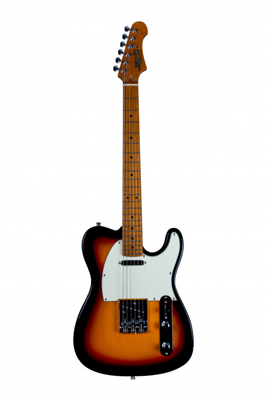 JET JT-300 SB - ýëåêòðîãèòàðà, Telecaster, êîðïóñ ëèïà, 21 ëàä, SS, öâåò SB