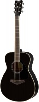 Yamaha FS820 BL - акустическая гитара, корпус компакт, верхняя дека массив ели, цвет чёрный