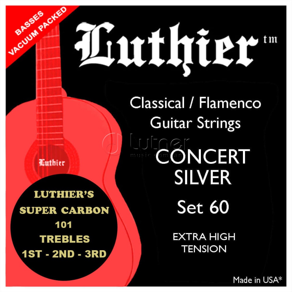 Luthier LU-60SC Êîìïëåêò ñòðóí äëÿ êëàññè÷åñêîé ãèòàðû, î÷åíü ñèëüíîå íàòÿæåíèå, êàðáîí