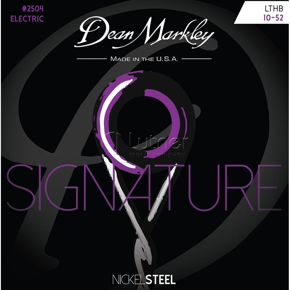 Dean Markley DM2504 Signature LTHB Êîìïëåêò ñòðóí äëÿ ýëåêòðîãèòàðû, íèêåëèðîâàííûå, 10-52