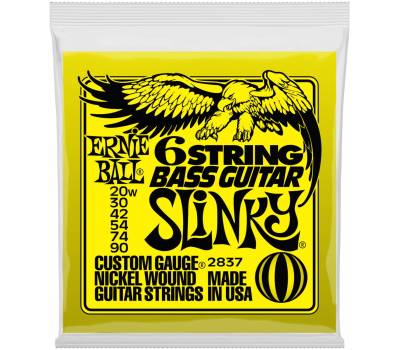 ERNIE BALL 2837 Nickel Wound 5/8 Scale Slinky 20-90 - Ñòðóíû äëÿ 6 ñòðóííîé áàñ-ãèòàðû Ýðíè Áîëë