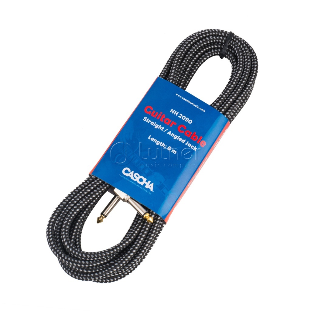 Cascha HH-2090 Êàáåëü èíñòðóìåíòàëüíûé, ïðÿìîé/óãëîâîé êîííåêòîð 6.3ìì, 6ì
