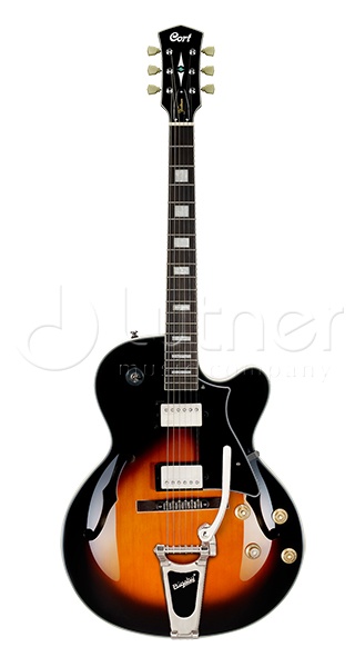 Cort Yorktown-BV TAB W_BAG электрогитара semi-acoustic с чехлом, корпус клен