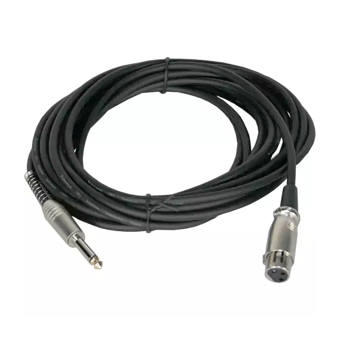 Invotone ACM1006BK -  , mono jack 6,3 <-> XLR3F,  6  ()