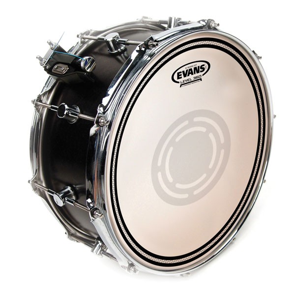 EVANS B10ECSRD -  Edge Control Snare 10"   /-,    