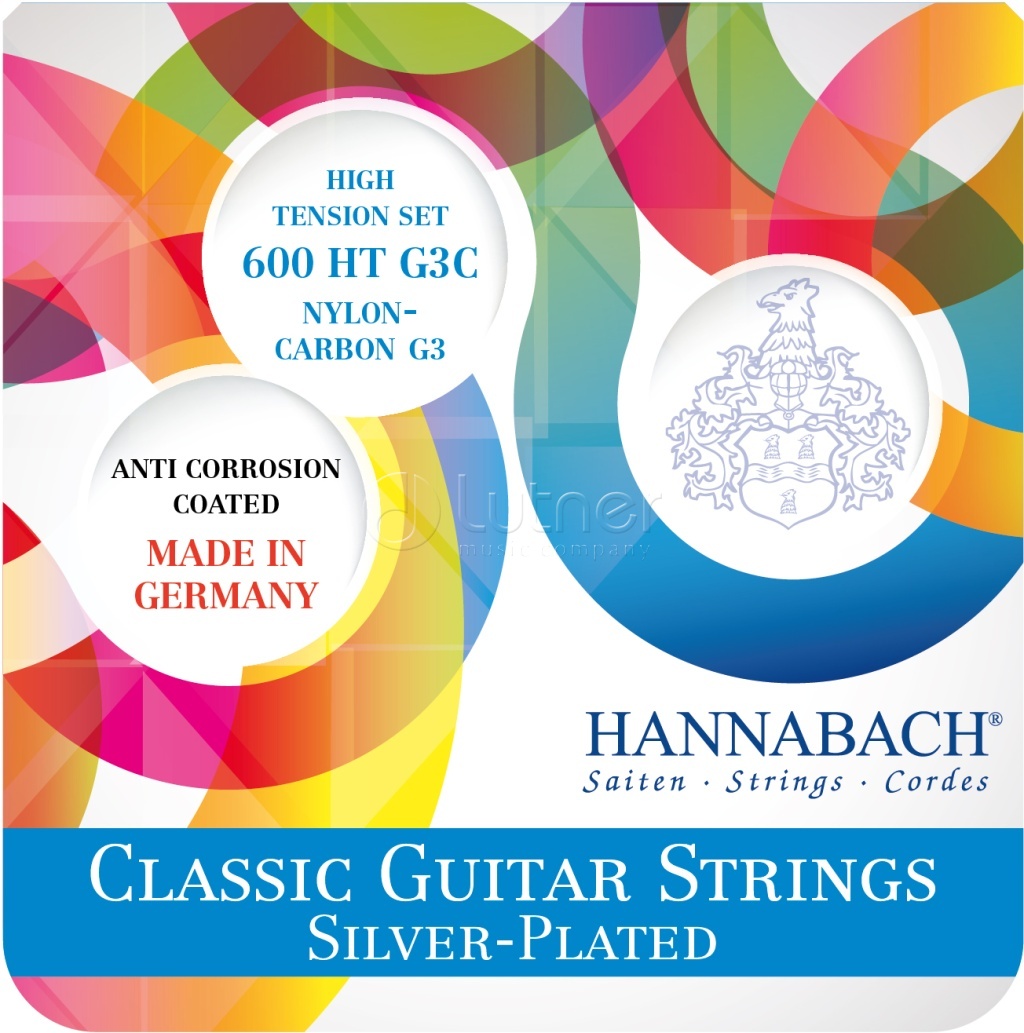 Hannabach 600HT-G3C Silver-Plated     ,  
