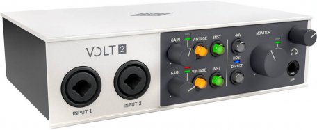 Universal Audio Volt 2 Íàñòîëüíûé àóäèî-èíòåðôåéñ äëÿ MAC/iOS/PC USB 2.0