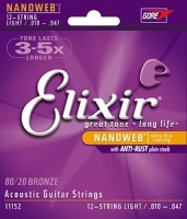 Elixir 11152 NANOWEB 10-47    12-  , Light,  80/20