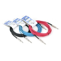 Invotone ACI1304R - инструментальный кабель, mono jack 6,3 <-> mono jack 6,3, длина 4 м (красный)