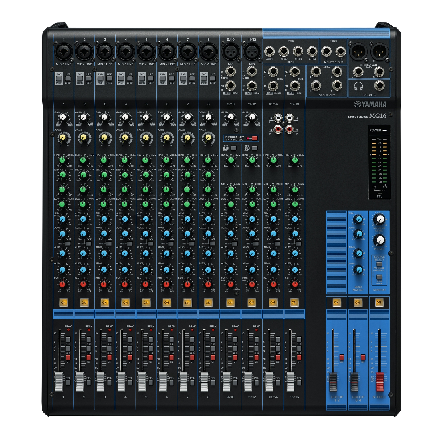 Yamaha MG16 -  , 10 ./16 . .(8 +4 .), 4 .+1 ., 4 AUX