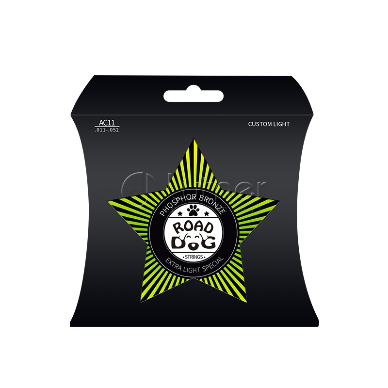 Road Dog AC11-Road-Dog Êîìïëåêò ñòðóí äëÿ àêóñòè÷åñêîé ãèòàðû, ôîñôîðíàÿ áðîíçà, 11-52
