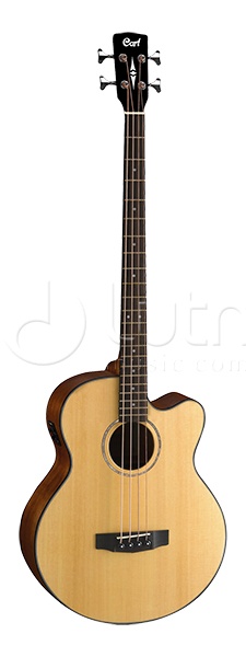 Cort AB850F-NAT-BAG Acoustic Bass Series Ýëåêòðî-àêóñòè÷åñêàÿ áàñ-ãèòàðà, ñ âûðåçîì, öâåò íàò-é