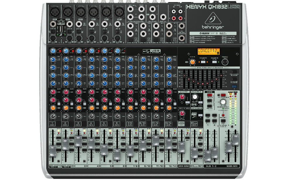 Behringer QX1832USB - , 18 , USB/ ,    , 9 EQ, Multi FX