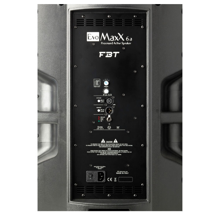 FBT EVOMaxX 6A - 2- .  . , 400+80, 126/130, 42-20, DSP,15"+2.5