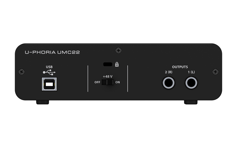 Behringer UMC22 -USB-,2, 2 , .  MIDAS