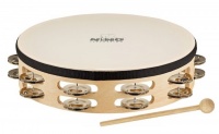 MEINL NINO26 - òàìáóðèí äåðåâÿííûé, 10", 2 ðÿäà áóáåíöîâ, ìåìáðàíà-ïëàñòèê