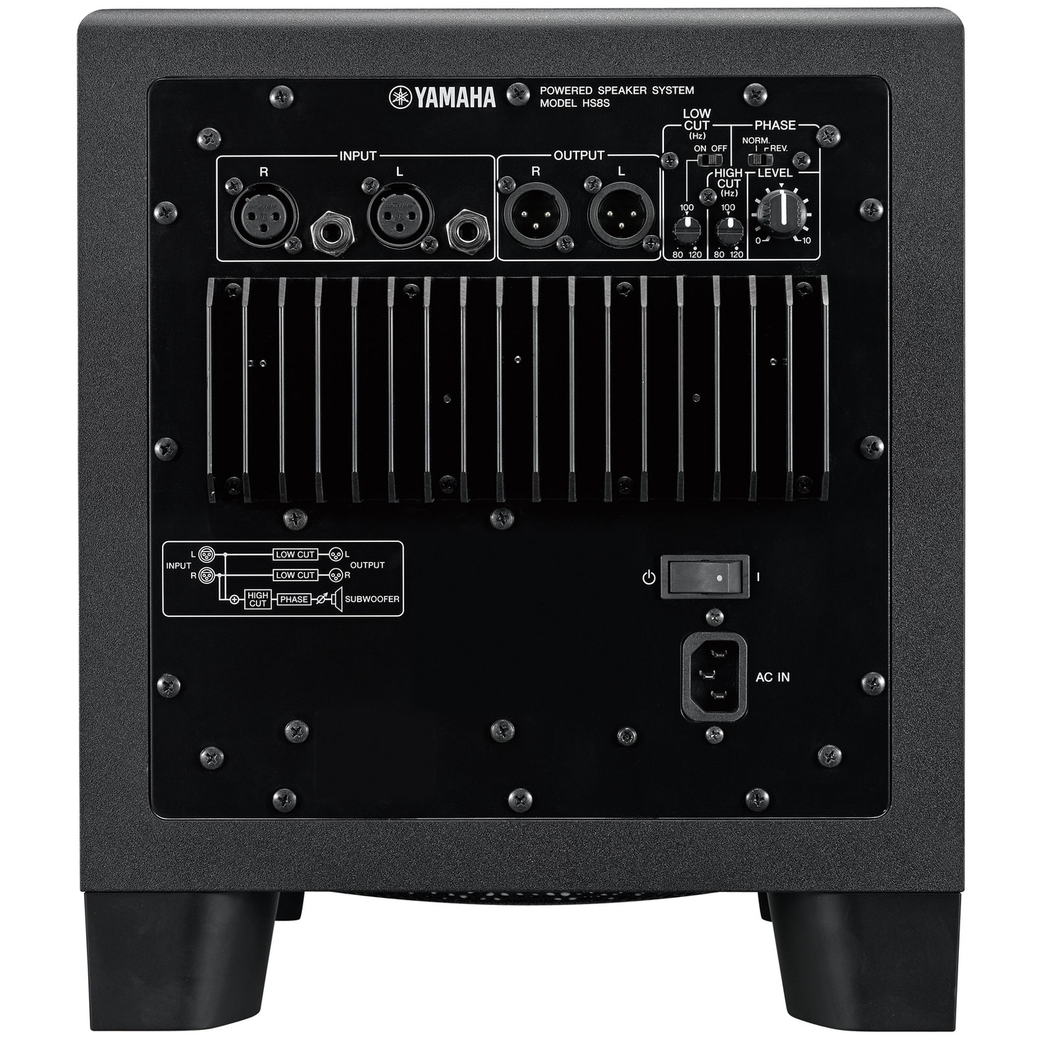 Yamaha HS8S -    . , 150, 22 - 150