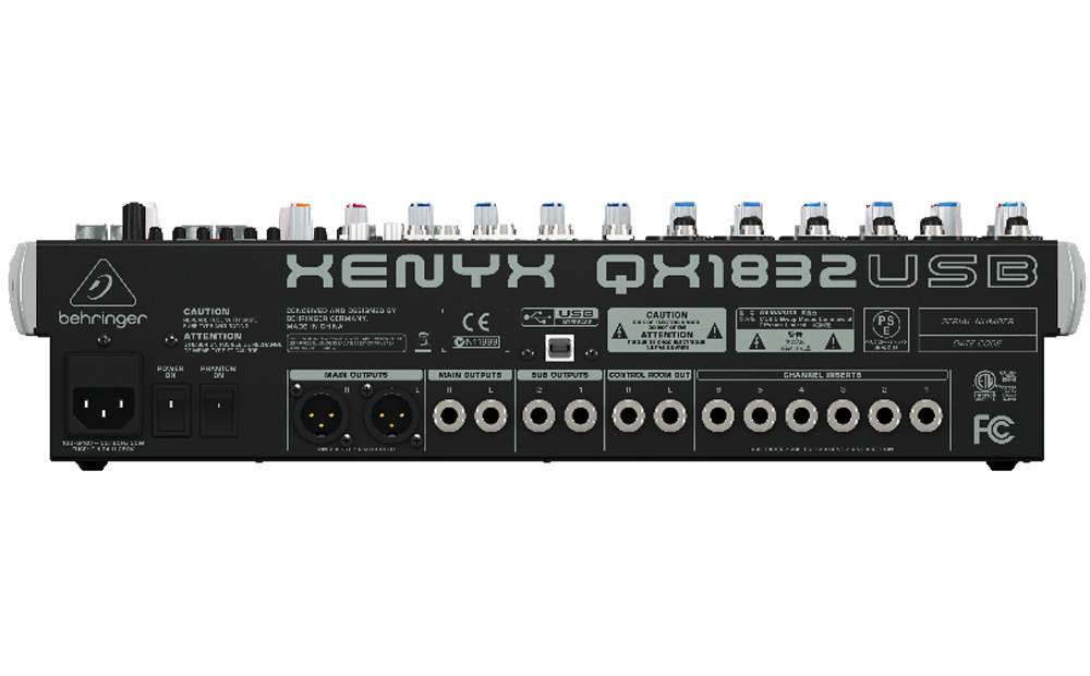 Behringer QX1832USB - , 18 , USB/ ,    , 9 EQ, Multi FX