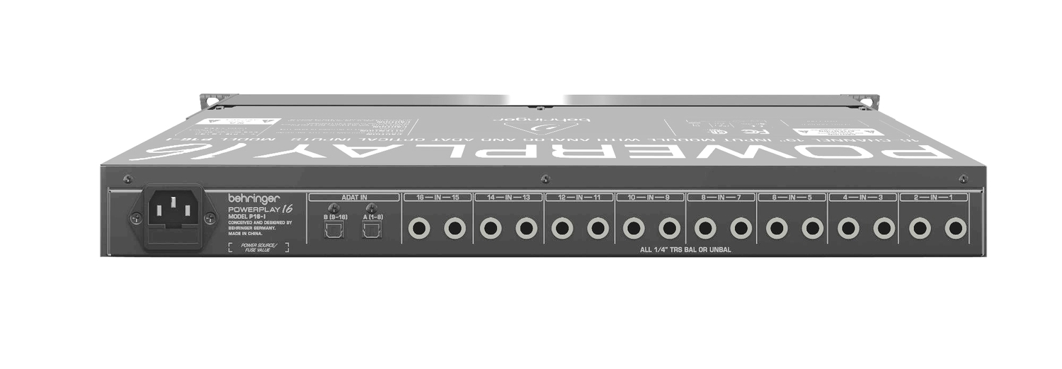 Behringer P16-I -16-        ADAT