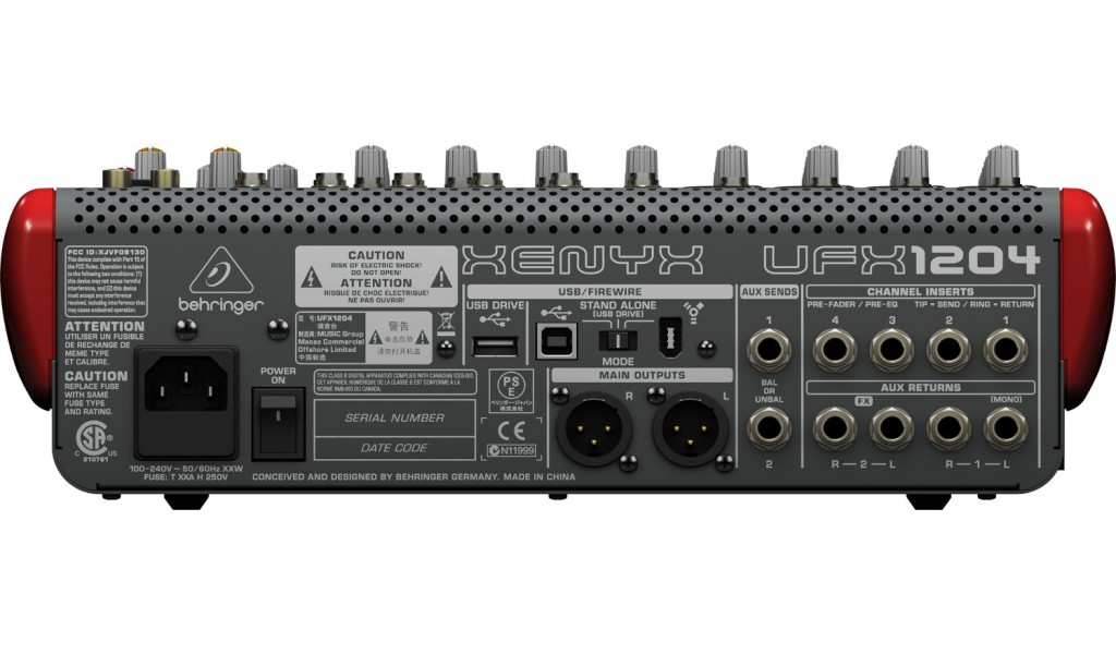 Behringer UFX1204  - , . , 4 ,4,3 . ,