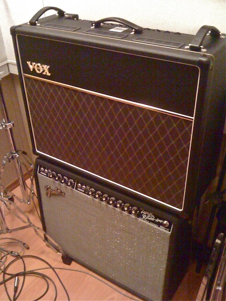  VOX AC30 C2  Fender Twin