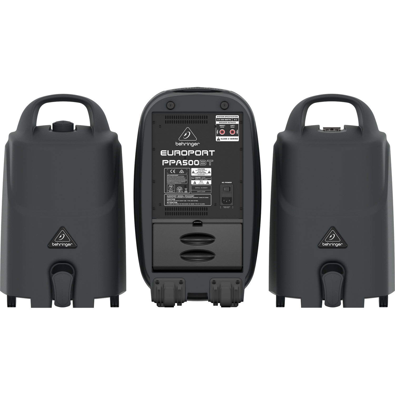 Behringer PPA500BT - 6-. .  , 8"+1", 2250 4, 2160 8, DSP.