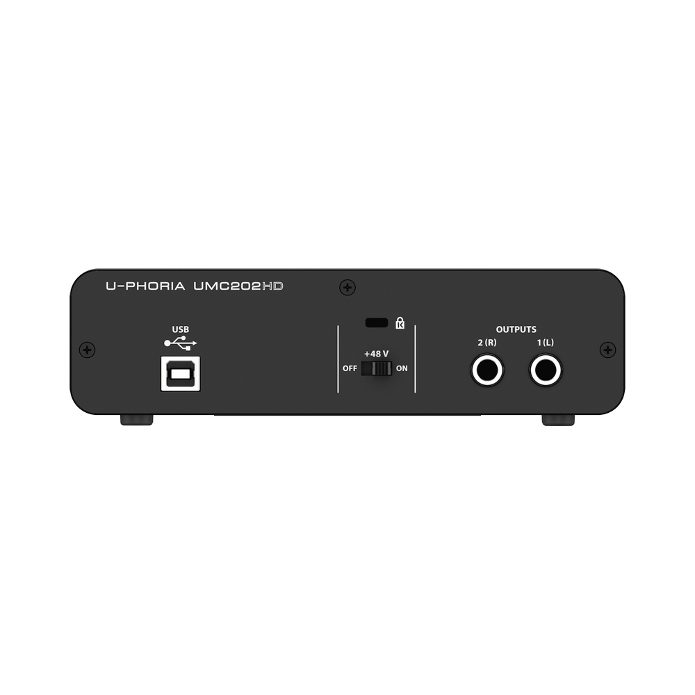 Behringer UMC202HD -USB-, 2, 2 , .  MIDAS, 24-Bit/192 kHz